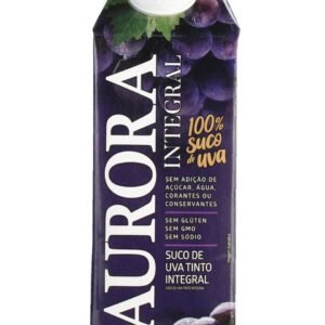 SUCO DE UVA AURORA TINTO INTEGRAL 750ML TP
