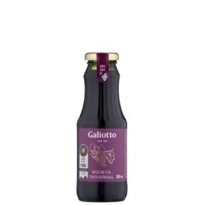 SUCO DE UVA TINTO INTEGRAL GALIOTTO 300ML